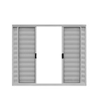 Veneziana De Correr 6 Folhas S/grade Alumínio Branco 1.00 X 1