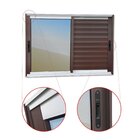 Veneziana Elite 3 Folhas Moveis 100 X 100 Vidro Reflex Mix Co