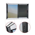 Veneziana Elite 3 Folhas Moveis 120 X 120 Vidro Reflex Mix Pr