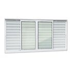 Veneziana Elite 6 Folhas Moveis 100 X 240 Vidro Liso Branco