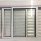 Veneziana Integrada Auto 1,20 X 1,50 Alumínio Branco