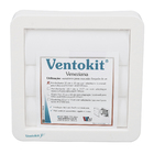 Veneziana para Tubos 100mm a 125mm Branco Westaflex