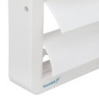 Veneziana para Tubos 100mm a 125mm Branco Westaflex
