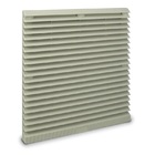 Veneziana Plástica Embutir 255x255 Com Filtro Para Micro Vent