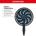 Ventilador 2 em 1 Mesa e Coluna Arno 49cm 127V Preto e Azul Escuro X-treme 9