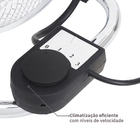 Ventilador 3 em 1 Coluna/Parede/Chão 50cm 220V Cromado Equation
