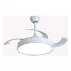 Ventilador Air Basic Branco Pás Retráteis Controle Remoto