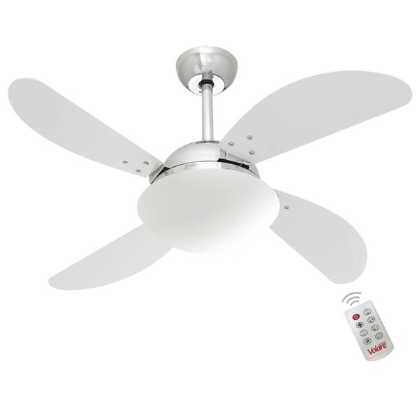 Ventilador Air Branco 127v E Controle Remoto