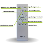 Ventilador Air Gold Multicor Bivolt