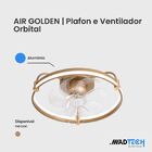 Ventilador Air Golden E Plafon