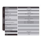 Ventilador Cadence 6 Pas New Windy Preto Azul 30cm