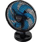 Ventilador Cadence 6 Pas New Windy Preto Azul 30cm