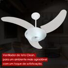 Ventilador Clean San 3p Cpm At Br Pás Tr - 127v