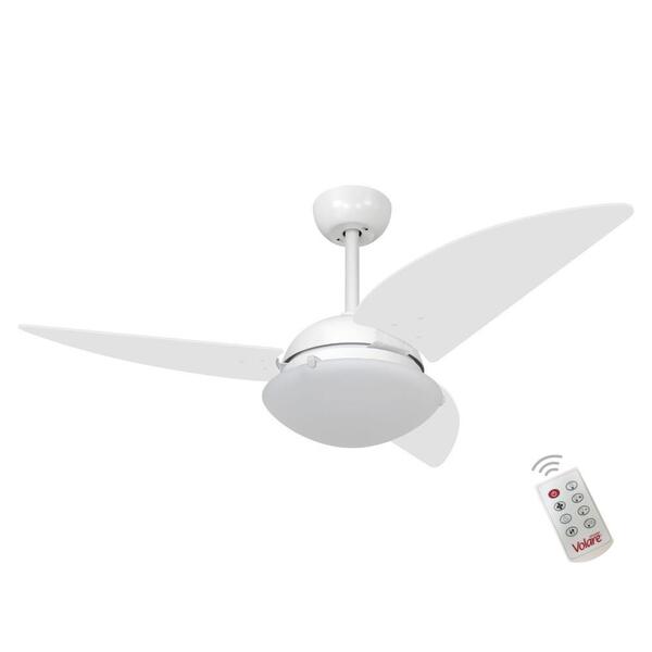 Ventilador Clear Branco 220v E Controle Remoto