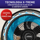 Ventilador Coluna 40cm Ve6c X-treme 6p Arno