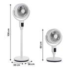 Ventilador Coluna Equation 220V Branco Stand