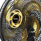 Ventilador de Coluna Mallory 40cm Chronos 127V (110V) Preto e Dourado
