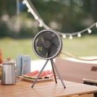 Ventilador Com Iluminador Led E Tripé B-max Bm-f920 Usb Portá