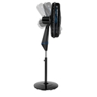 Ventilador de Coluna 50cm 127V (110V) Preto e Azul Super Silencioso Xtreme Force Breeze VB52 Arno