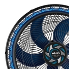 Ventilador de Coluna 50cm 220V Preto e Azul Super Silencioso Xtreme Force Breeze VB52 Arno