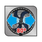 Ventilador de Coluna 50cm 220V Preto e Azul Super Silencioso Xtreme Force Breeze VB52 Arno