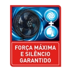 Ventilador de Coluna 50cm 220V Preto e Azul Super Silencioso Xtreme Force Breeze VB52 Arno