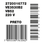 Ventilador de Coluna 50cm 220V Preto e Azul Super Silencioso Xtreme Force Breeze VB52 Arno