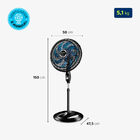 Ventilador De Coluna  Super Turbo 8 Pás Mondial - Vtx-40c-cry