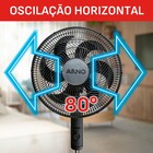 Ventilador de Coluna Arno 40cm F6 127V (110V) Preto VE2C