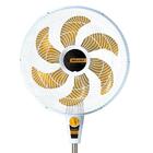 Ventilador De Coluna Mallory 40cm Delfos Ts+ 126w Branco/dour