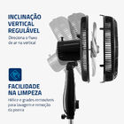Ventilador De Coluna Mondial 40cm Turbo Preto Nvt-40c-8p-b –