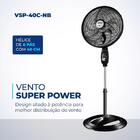 Ventilador De Coluna Mondial 6 Pás 40cm Vsp-40c 140w