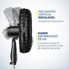 Ventilador De Coluna Mondial Com Controle Remoto 40cm Com 8 P