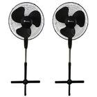 Ventilador De Coluna Pedestal Preto 127v Segma (2 Unidades)