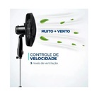 Ventilador De Coluna Turbo 110v 3 Velocidades 40cm Tyf