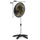 Ventilador De Coluna Turbo 8 Pás 60cm Preto/dourado Domina 12