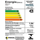 Ventilador De Coluna Venti-delta Ventura 60cm Preto Bivolt