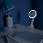 Ventilador de Mesa 10cm 3 Velocidades Branco Crab Equation