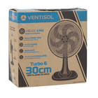 Ventilador de Mesa 30cm 220V Cinza  Ventisol
