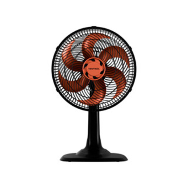 Ventilador De Mesa 30cm Bronze Oscilante 220v