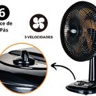Ventilador De Mesa 30cm Light 45w Ventimais Voltagem:220v