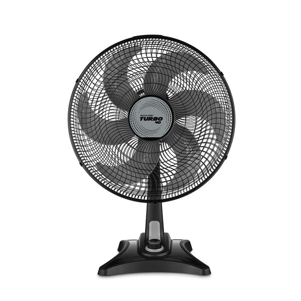 Ventilador De Mesa 40cm Multi Turbo 40 Six - 120v-130w Preto