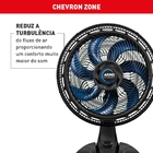 Ventilador de Mesa Arno 40cm 220V Preto e Azul X-Treme VE70