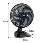 Ventilador de Mesa Arno 40cm F6 127V (110V) Preto VE70