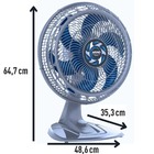 Ventilador De Mesa Arno Xtreme Force Breeze