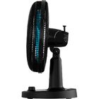 Ventilador De Mesa Cadence Refresh Turbo Pro 6 Pás Preto E Az