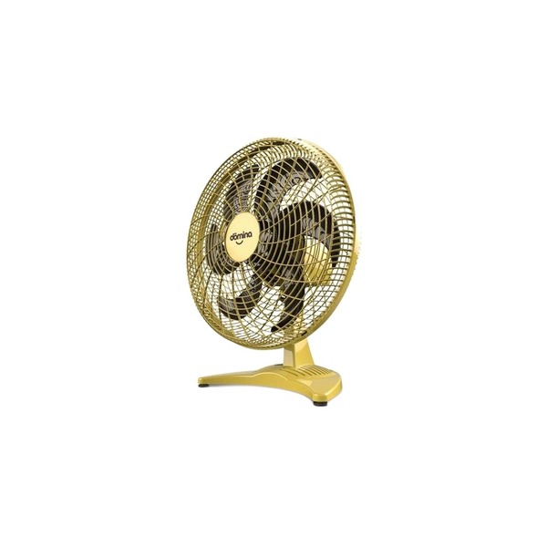 Ventilador De Mesa Dômina Neo Oscilante 50cm Bivolt Golden