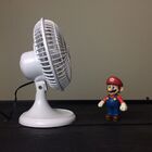 Ventilador De Mesa E Parede 20cm Branco - 110v