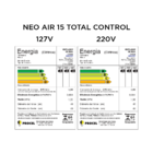Ventilador De Mesa Mallory 40cm Neo Air15 Total Control Preto