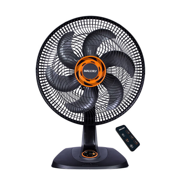 Ventilador De Mesa Mallory 40cm Ts40+ Total Control Preto Gra